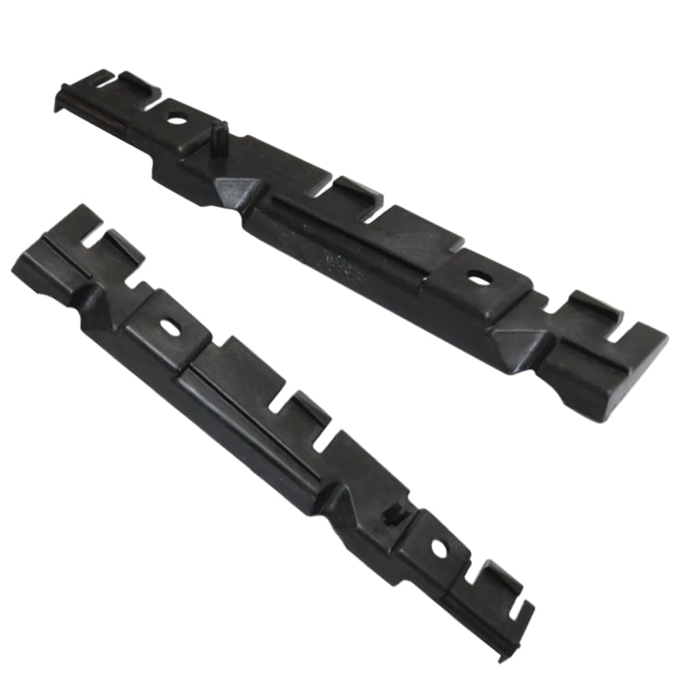 Riloer Set di staffe per paraurti anteriore, 2 pezzi, montaggio staffa paraurti sinistro destro compatibile con Fiat 500, 68074194AB 68074195AB