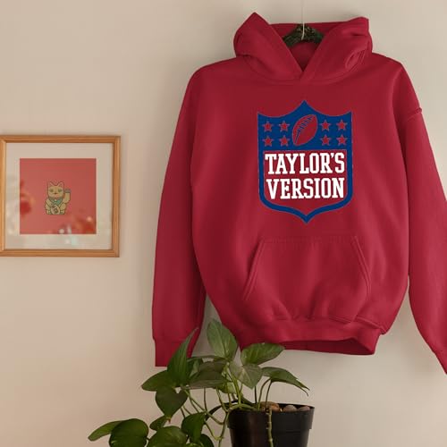 Tays Version Football Sweatshirt, Go Taylor's Boyfriend Sweatshirt, Funny Football, Eye-Catching Concert Hoodie, Eras Sweatshirt3