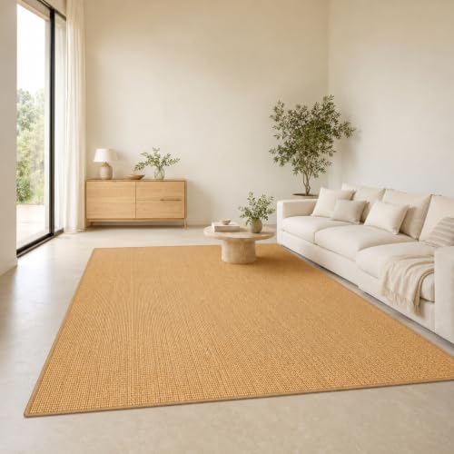 Floordirekt Sisal Teppich 100% Sisal Naturteppich, 66 x 200 cm Natur