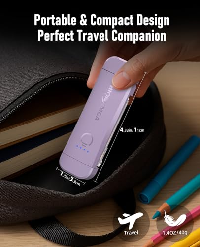 Image of HIONXMGA Book Light,Rechargeable Reading Light for Books in Bed at Night