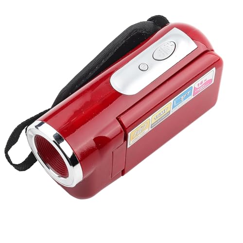SHEHUALI Videocámara, Portable Children Kid HD Digital Video Camera Camcorder with TFT LCD Sceen Rechargeable Memory SD Cardfor Travel Learning Family