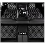 Tapis de Voiture, pour Alfa Romeo 156 1997 2005 Antidérapant Imperméable   4 Pièces Avant Arrière Tapis de Sol Automobile,A