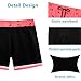 XiaoMoSha Mens Swim Trunks with Compression Liner 7