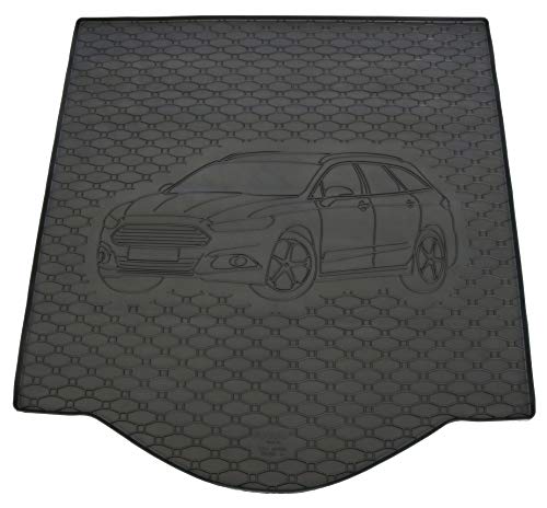 Preisvergleich Produktbild AD Tuning RI808063 Gummi Kofferraumwanne mit Motiv Laderaummatte