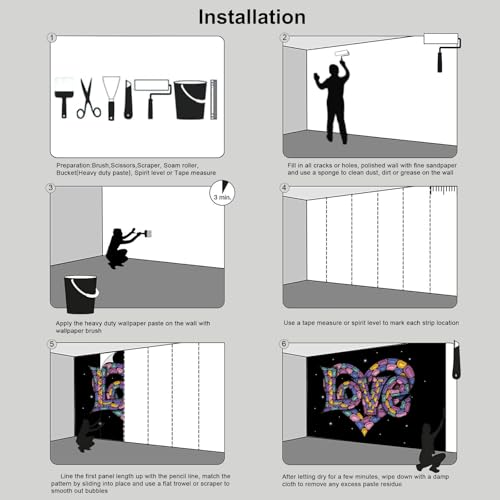 Papel pintado panorámico 3D lavable y resistente para transformar habitaciones infantiles 7
