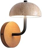 Versatile Placement – Works as a stylish bedside lamp, living room wall sconce, or decorative hallway fixture with its compact design
