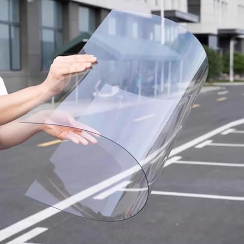 Pannelli Tetto Per Esterno, Lastra Di Copertura In Policarbonato Trasparente, Pannello Di Ricambio In Plastica Policarbonato Da 1mm, Lastre Da Tetto In Fibra Di Vetro Leggere, Con Viti