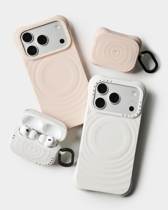 Amazon | CASETiFY ウェーブ シリコン ケース AirPods Pro 3