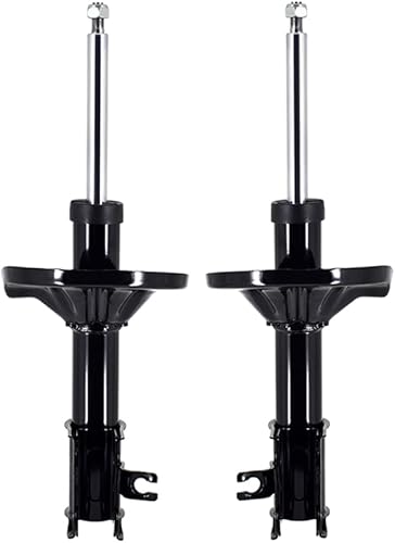 PM Auto Par de 2 soportes de suspensión delantera izquierda y derecha para Mazda 626 1998-2002