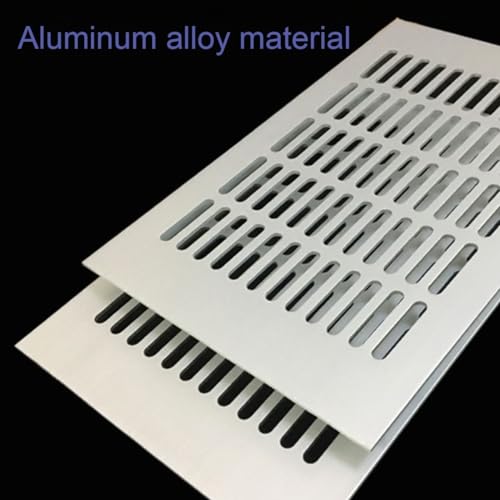 Grille de ventilation argentée en alu pour finition haut de gamme - 5