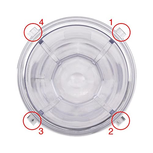 Repuesto licuadora 7 cuchillas acero inoxidable 24Oz miniatura 4