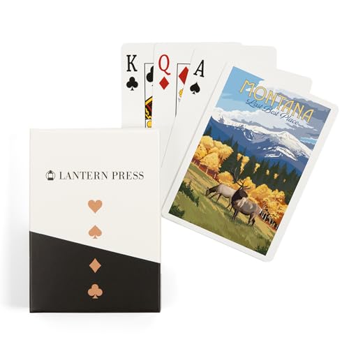 Montana Last Best Place Baraja de 52 cartas póker