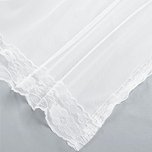 Image of Light Gray Blackout Curtains 84 Inches Long - Double Layer Grey Curtains, Luxury and Romantic Light Block Panels, Window Decor for Bedroom Dining Room, 52W X 84L, 2 PCs