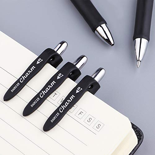 BaoKe Bolígrafo Retráctil de Tinta Gel 0.7 mm Pack 12 miniatura 3