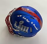 DAVE PORTNOY SIGNED AUTOGRAPH SUPER BOWL LIII MINI HELMET w/FCK ROGER INSCRIPTION - BARSTOOL SPORTS FOUNDER, PENN NATIONAL - PSA AUTHENTICATION