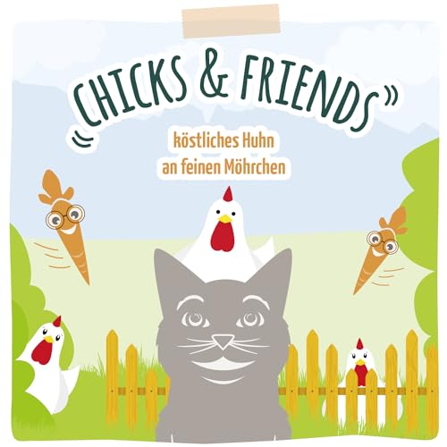 MjAMjAM - Quetschie - Chicks & Friends köstliches Huhn an feinen Möhrchen 12 x 125g