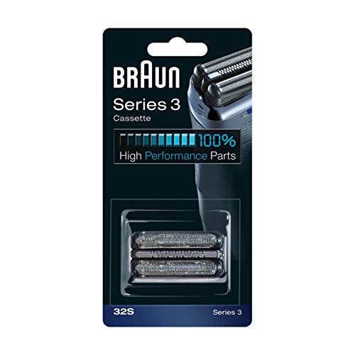 Braun 32S Series 3 Men's Shaver Foil Cutter Cassette by Braun (English Manual)