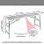 Scaffolding Equipment, Step Ladders, Portable Multipurpose Folding Scaffolding Work Platform Scaffold Tower Ladder Stool Bench Adjustable Height, Galvanized Steel Welding, 800 Lbs Maximum Load