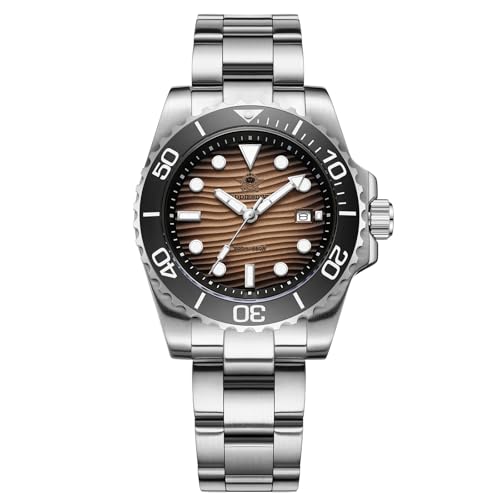 Image of ADDIESDIVE 41MM Men's Quartz Watch Stainless Steel Bracelet Dive Watch