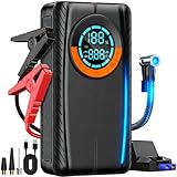 Jump Starter Portable, Car Jump Starter with Air Compressor