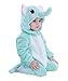 Doladola Mono de bebé con Capucha Mono de Dibujos Animados Animal Romper Pijama (Elefante, Edades 6-12 Meses/Altura:66cm-73cm)