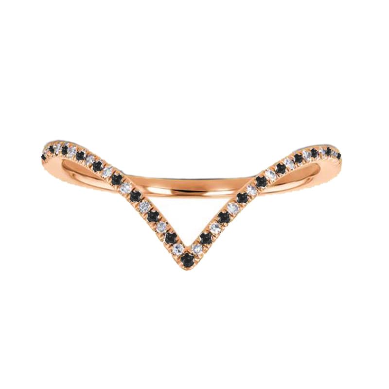 Amazon.com: Alternate Black & White Diamond Matching Contour Chevron V ...