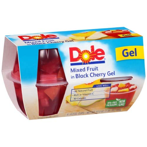 Mixed Fruit in Black Cherry Gel (Pack of 20)