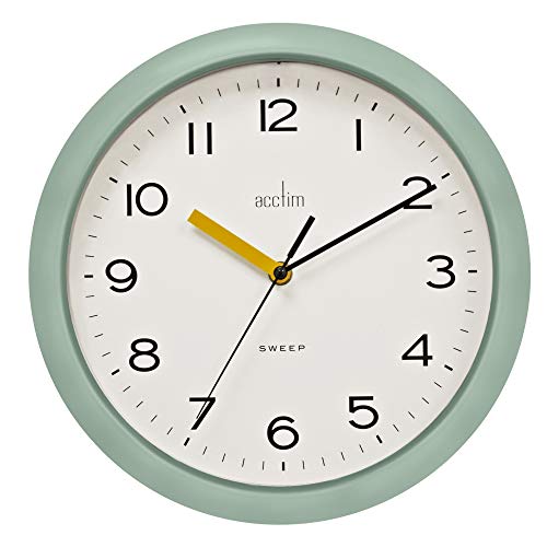 Image of Acctim Rhea 22855 Wall Clock in Cool Mint