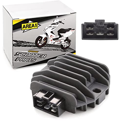 Régulateur de tension Area 1 pour Piaggio Fly Liberty Vespa GTS LX 50 à 200cc