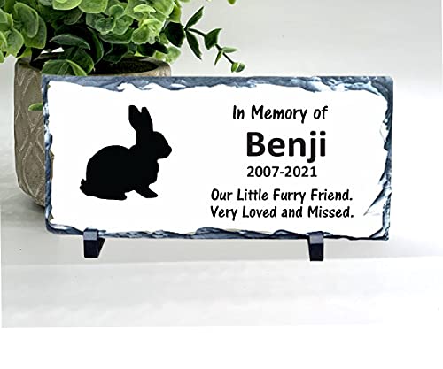 Florida-Funshine Personalized Rabbit Memorial Stone #TOP1