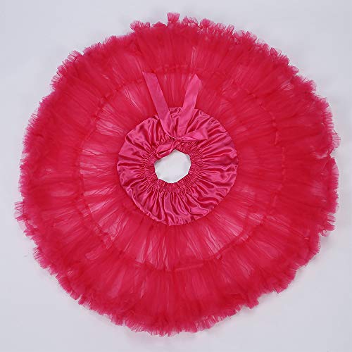 Image of Tutu Skirt as Well as Petticoat above Knee Underskirt Tulle Crinoline slip