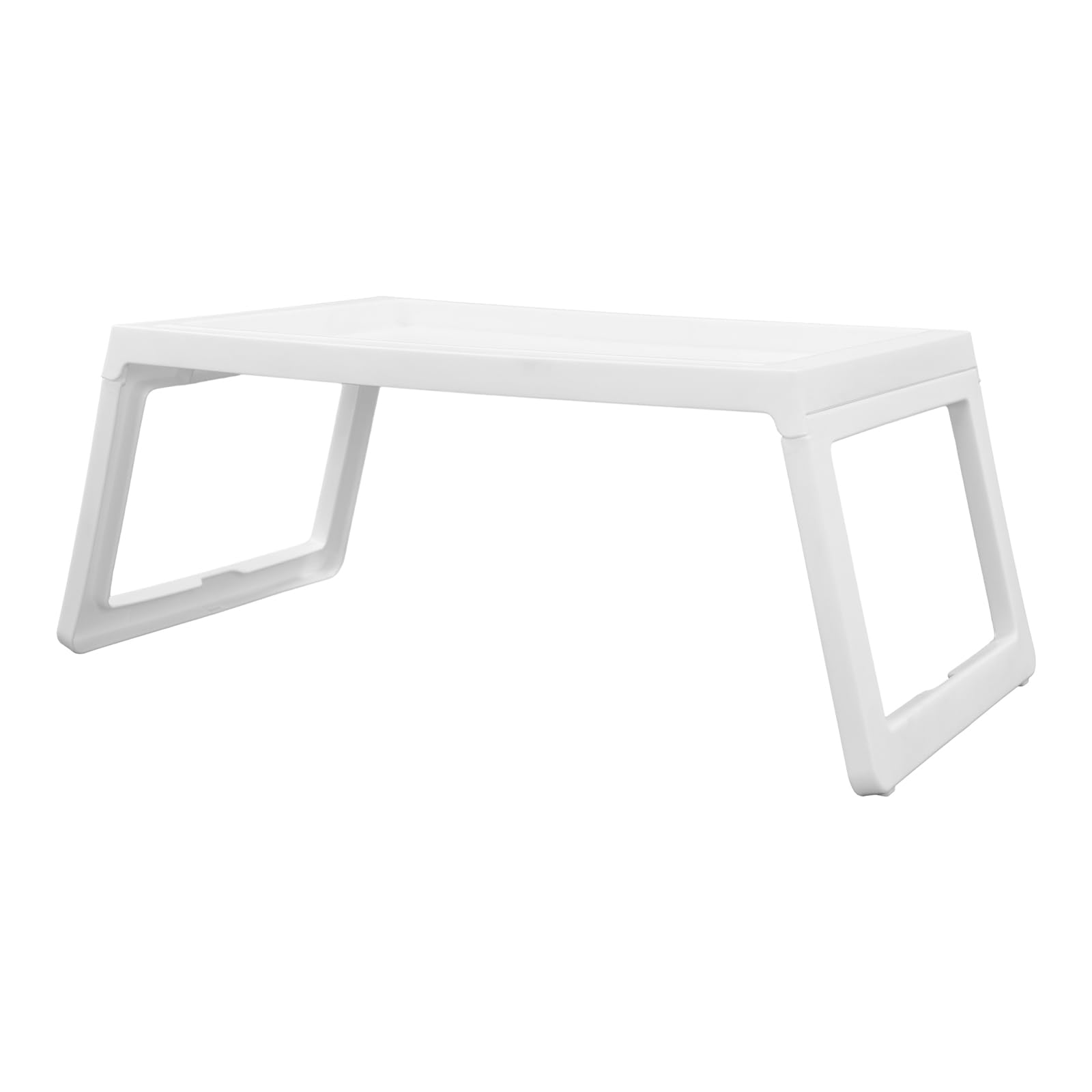 8 Pieces Lap Desks, Bed Tray Table with Folding Legs, Foldable Laptop Desk Dinner Tray for School, Bed, Sofa, Picnic