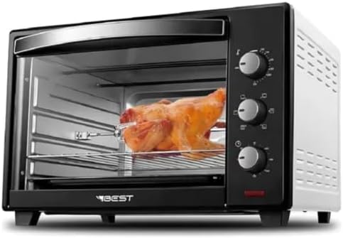 Forno Elétrico 60L Plus Best – Espeto Giratório, Temporizador, Po...