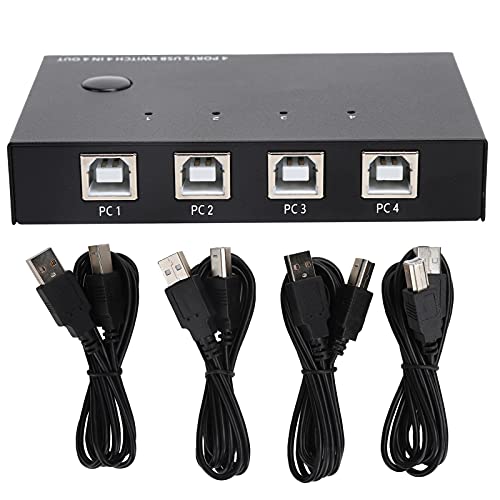 KVM Switches, 4 in 4 Out Switch USB Meerdere Poorten Signaalbron Converter voor Share Printers/Toetsenborden/Muis/U Disk… - Image 8