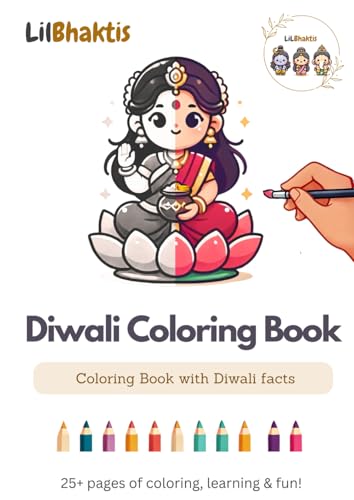 Diwali Coloring Book: Festive Gifts for both children and adults