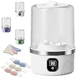 Mini Washing Machine, Portable Underwear Washer, 3000mAh Cordless Compact Cleaner for Clothes, Small Deep Cleaning for Apartments, Dormitories, RVs, Travel (#A)