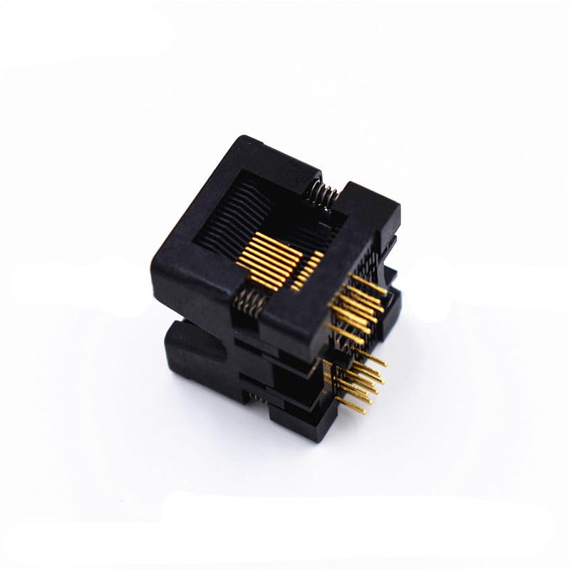 Wiring Connecting Terminals - TSSOP16/OTS-16(28)-0.635-02 Burn in Socket Pin Pitch 0.635mm IC Body Width 3.94mm Open top Programming Adapter Test seat - (Color: Burn in Socket)