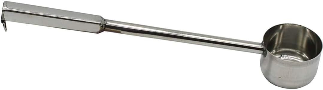 Long Stainless Steel Liquid Server | Canteen Server | Water Dispenser Ladle Small - 3.5Inch/Silver