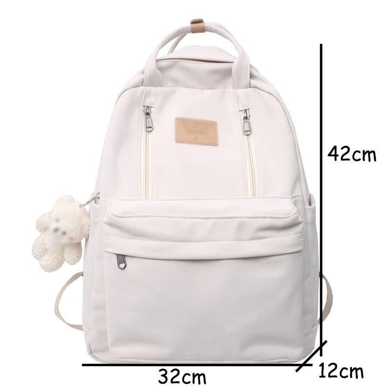 Sac à dos imperméable pour jeunes adolescents avec grand compartiment Argento - 2