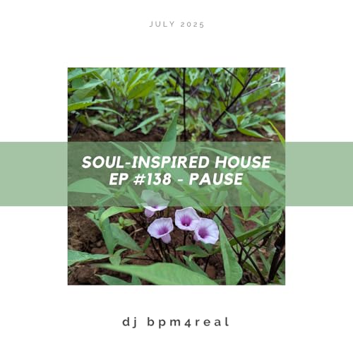 『Soul Inspired House EP #138 - Pause - July 2025』のカバーアート