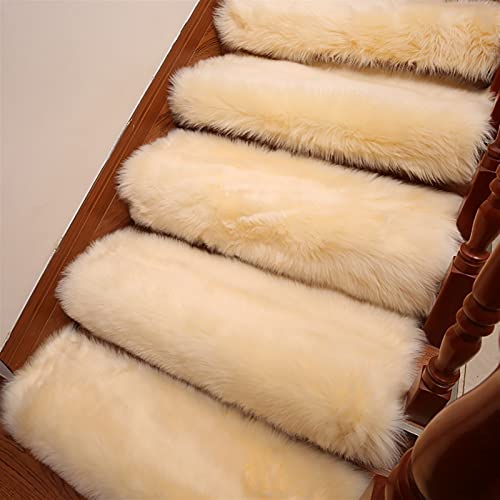 Alfombrillas de ante para escaleras interiores autoadhesivas de 65x24 cm que eliminan ruidos 4