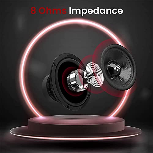 Pyle 16793 5'' 200W 8 Ohms Mid Bass Mid Range Car Speaker Woofer Driver W/ 450Hz To 7Khz Frequency Response thumb #8
