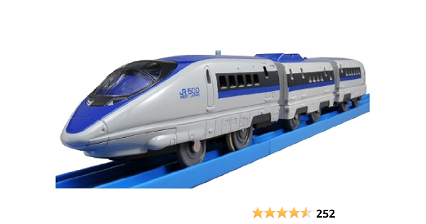 超安い】 山陽新幹線 プラレール 500系 ライト付き セット N700 700系