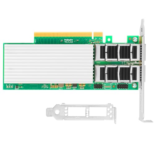 Tarjeta de Red 100 GbE Vogzone Intel E810 Dual QSFP28 PCIe 4.0 x16 para Linux y Windows Server 3