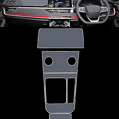 Film TPU anti-rayures pour console Chery Tiggo 5X protection écran LCD