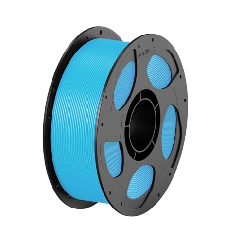 ANYCUBIC PLA Leuchtet Filament Glow In The Dark Filament 120 Minuten durchgehendes Leuchten Intelligente Identifikation 1KG Spule PLA für 3D Drucker Blau im Dunkeln