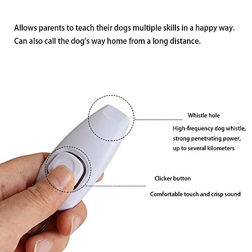 Clicker Addestramento Cani Mythrojan - In Ottone E Acciaio, Con Cordino In Pelle - Foto 11