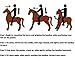 UFREE Ride on Horse, Horse Ride on Toy, Mechanical Horse, Plush Animal, Black Mane and Tail, Age 3-6