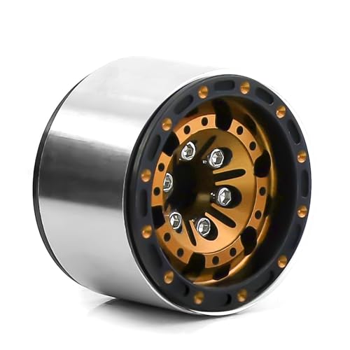 Pièces de mise à niveau de voiture télécommandée : moyeu de roue 1.0 métal - 6