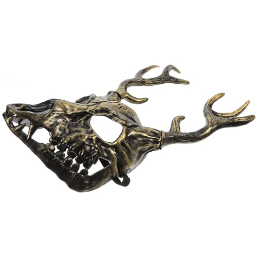 Masque cerf Halloween ajustable pour éviter la chaleur en soirée